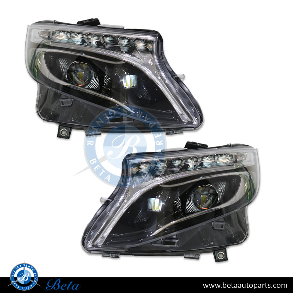 Headlamp Upgrade to LED for Mercedes Vito W447 2015-up models, Part Number 4478200061 / 4478200161 Headlamp Upgrade to LED for Mercedes Vito W447 2015-up models, Part Number 4478200061 / 4478200161